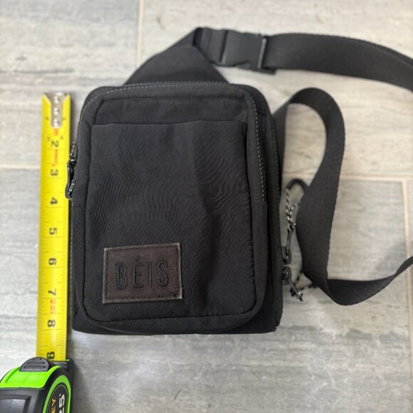 BEIS Unisex The Sport Sling Crossbody Bag Black - Picture 12 of 12
